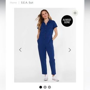 Outerknown S.E.A. Suit in Blue, size Large in Lapis Blue